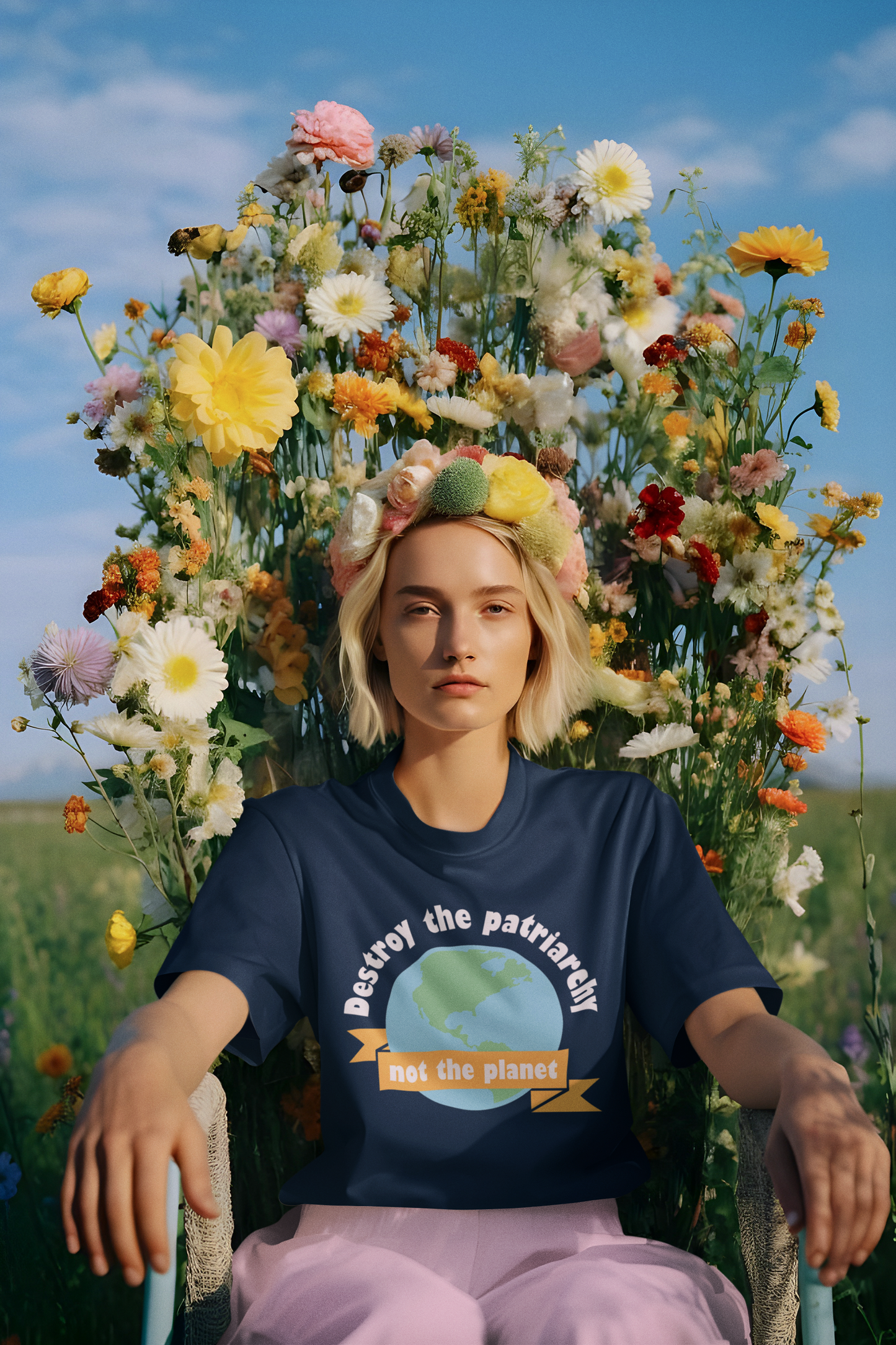 Destroy the Patriarchy Not the Planet Activism Feminist Shirt | All Sizes
