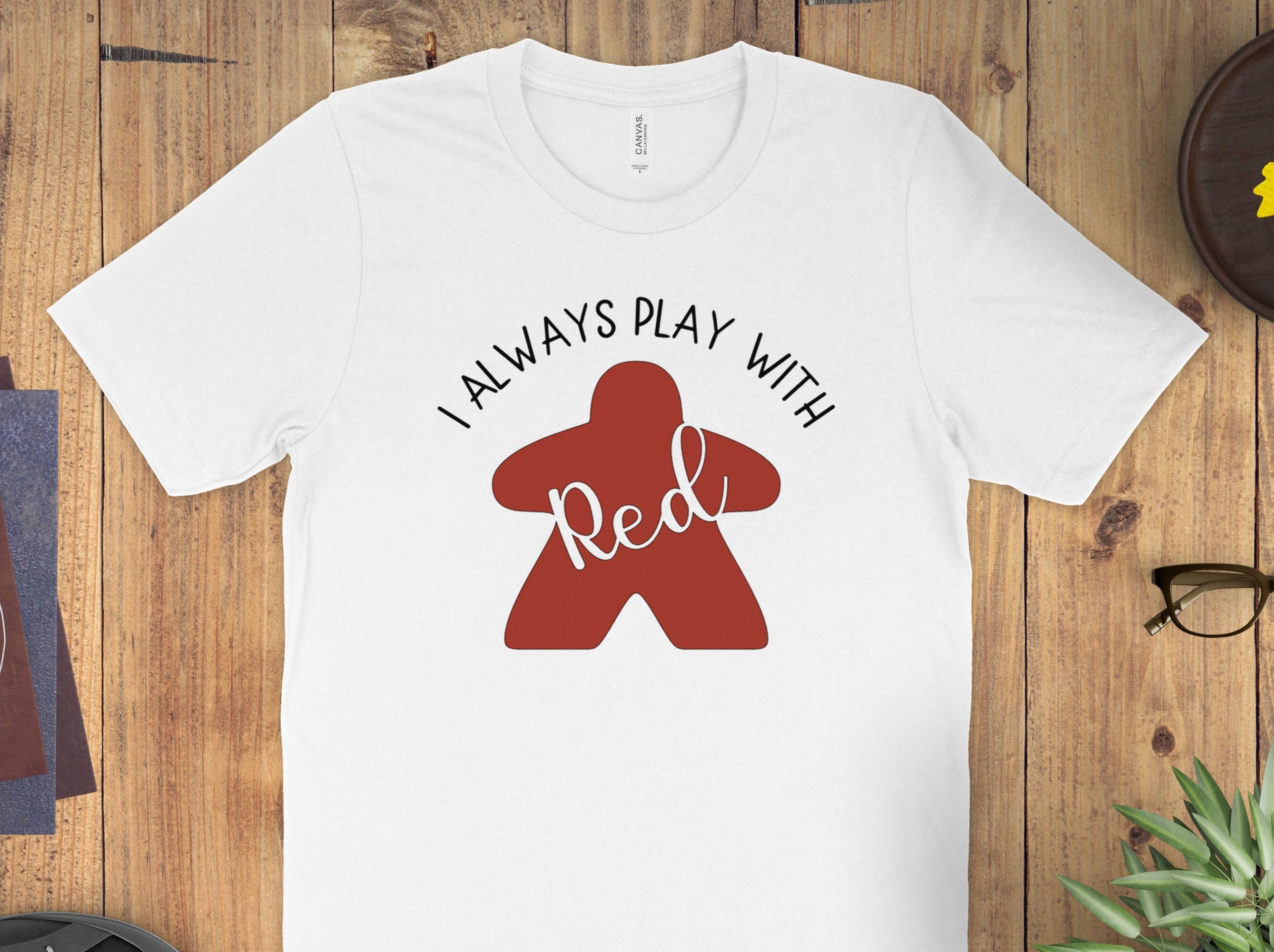 I Always Play With This Color Board Game Shirt | All Sizes – Nerdy
