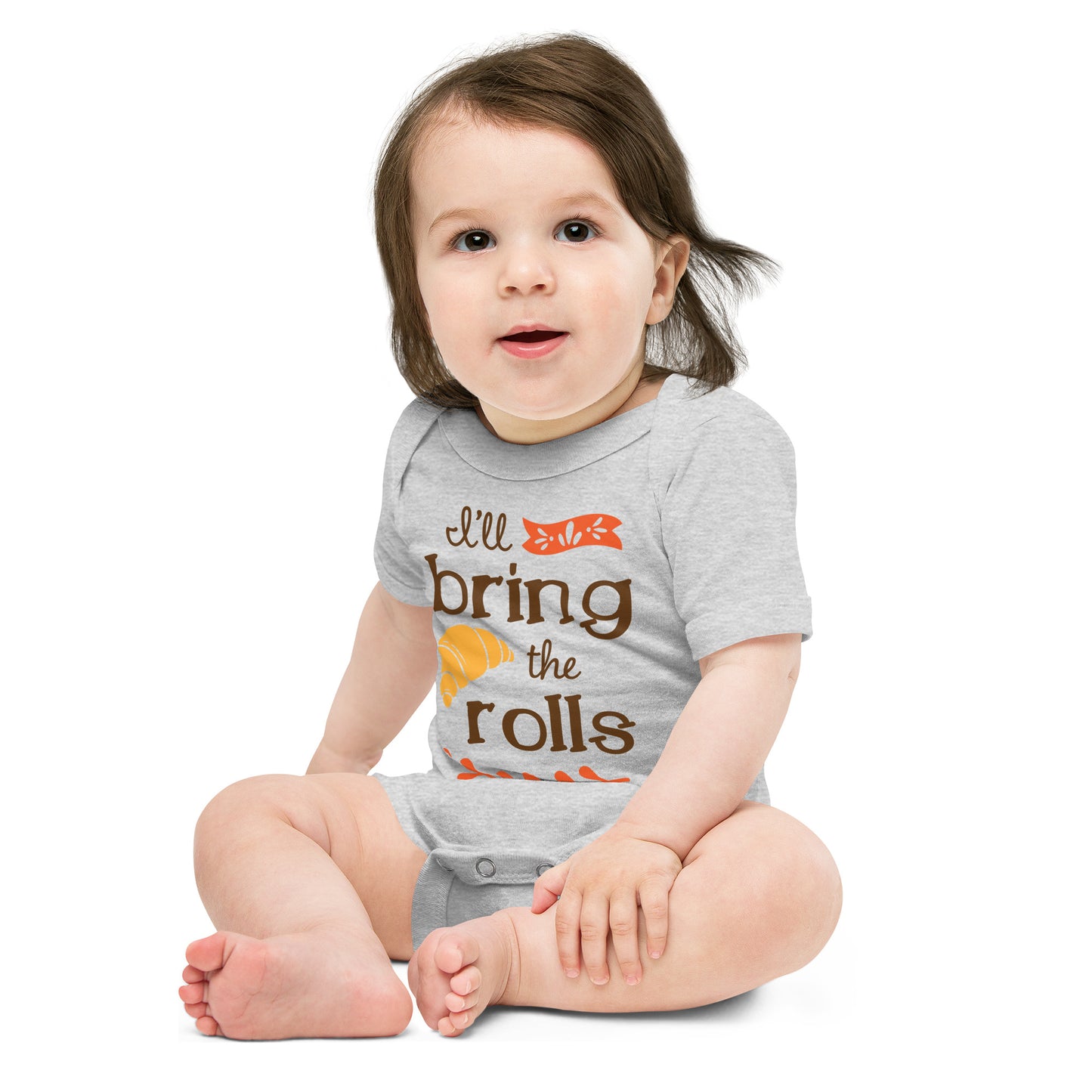 I'll Bring the Rolls Baby Bodysuit | Short Sleeves