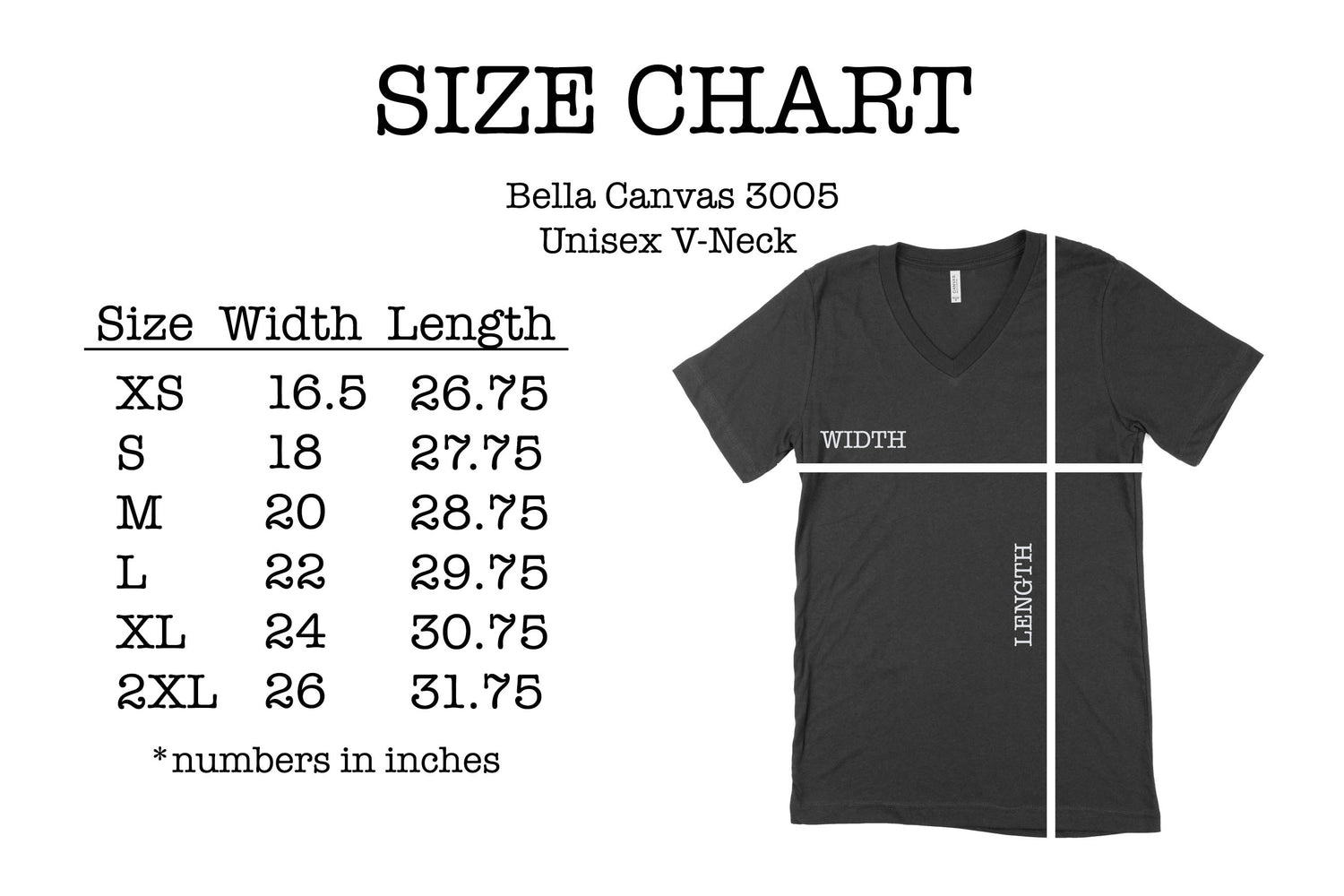 Sizing Charts – Nerdy Mom Boutique