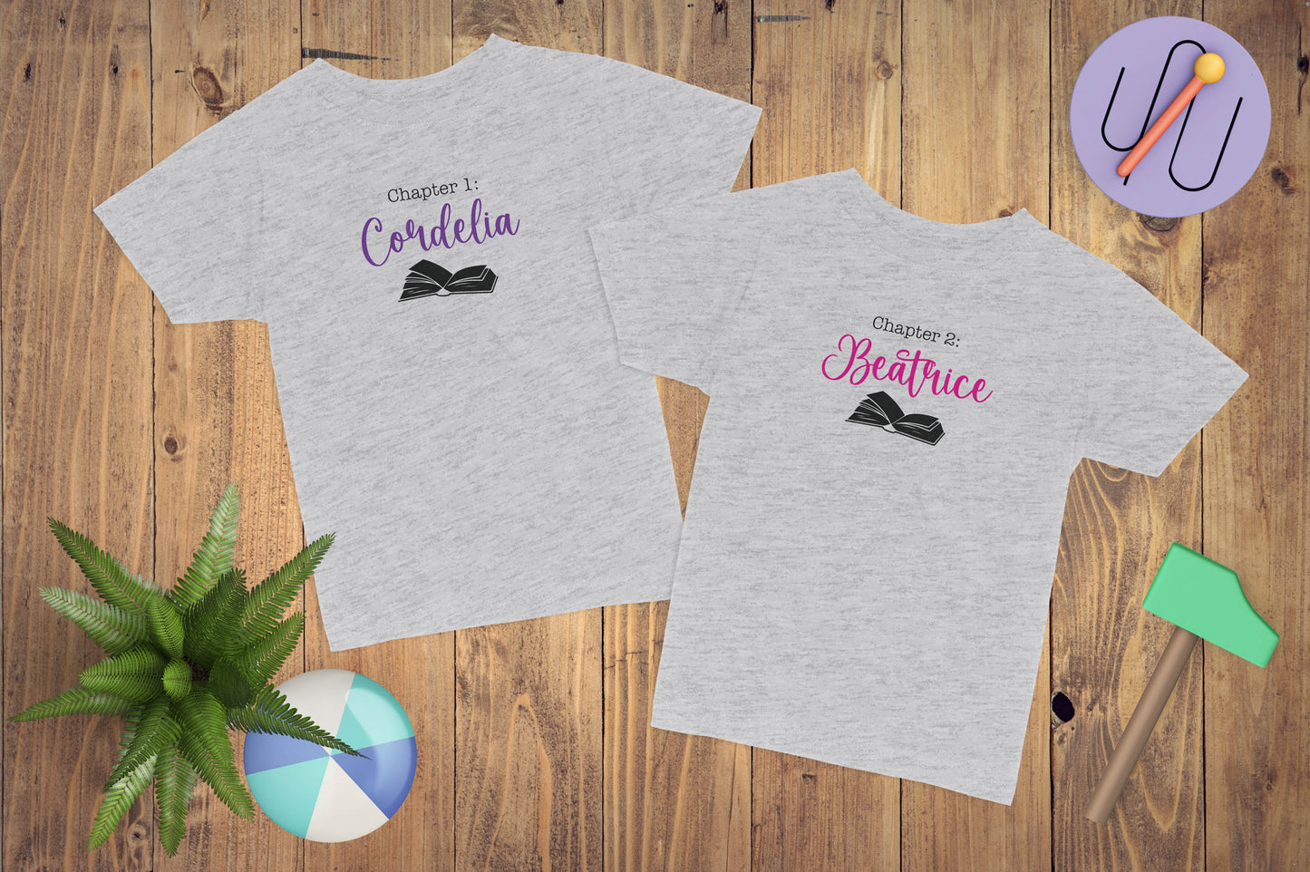 Chapter Books Sibling Shirt Set