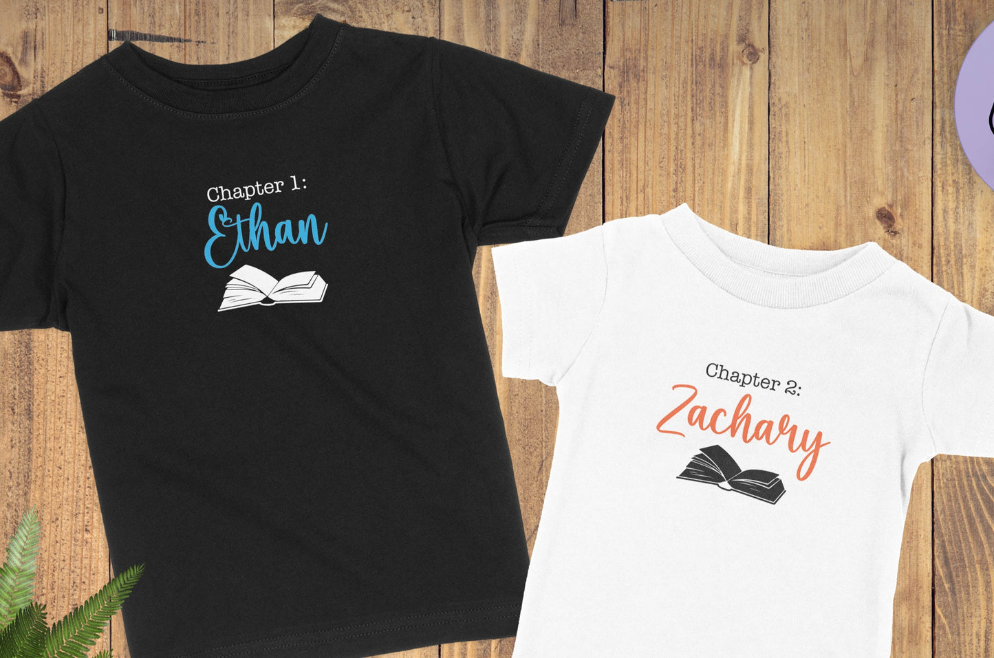 Chapter Books Sibling Shirt Set