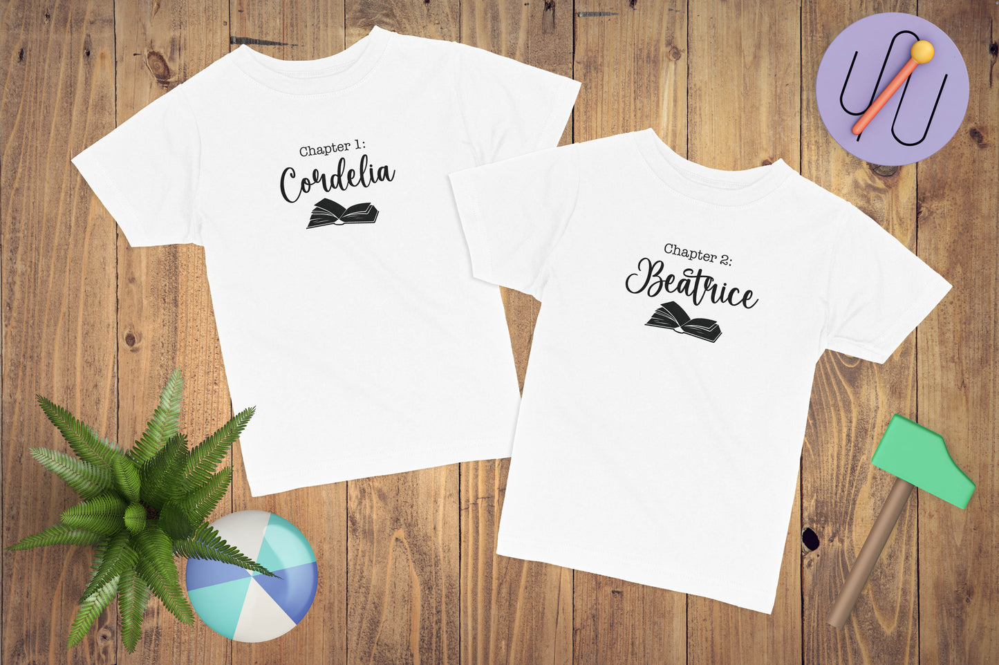 Chapter Books Sibling Shirt Set