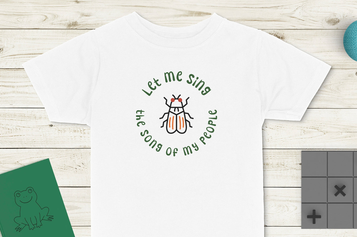 Let Me Sing The Song of my People Cicada Shirt