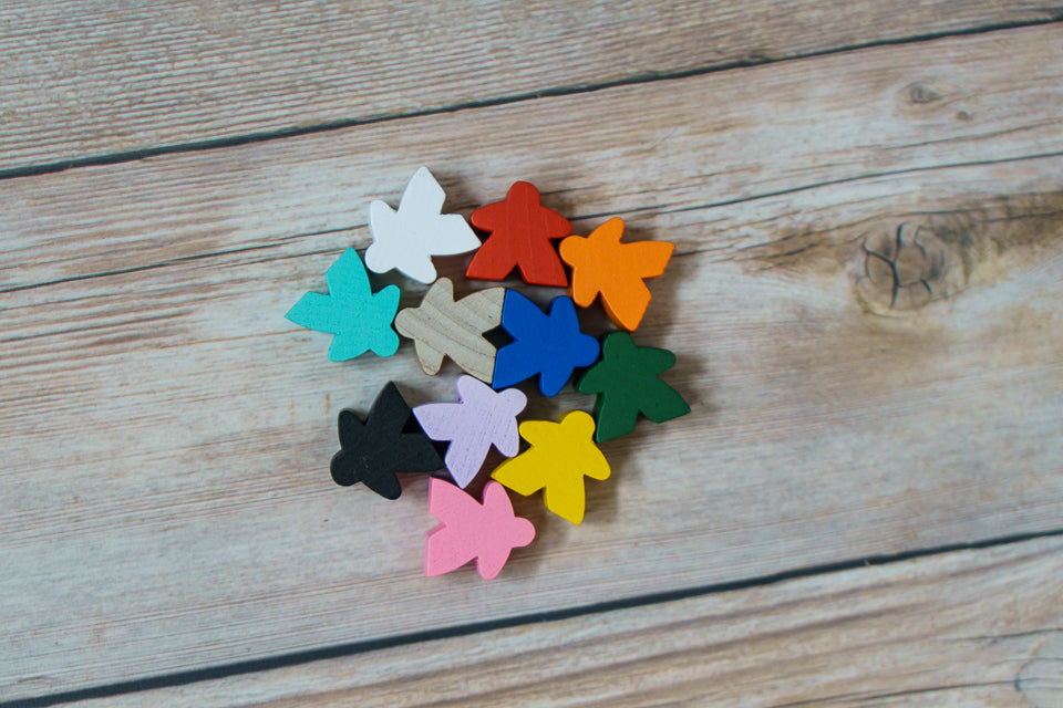 My Kind of Meeple Family Custom Meeple Hex Frame Display Decor