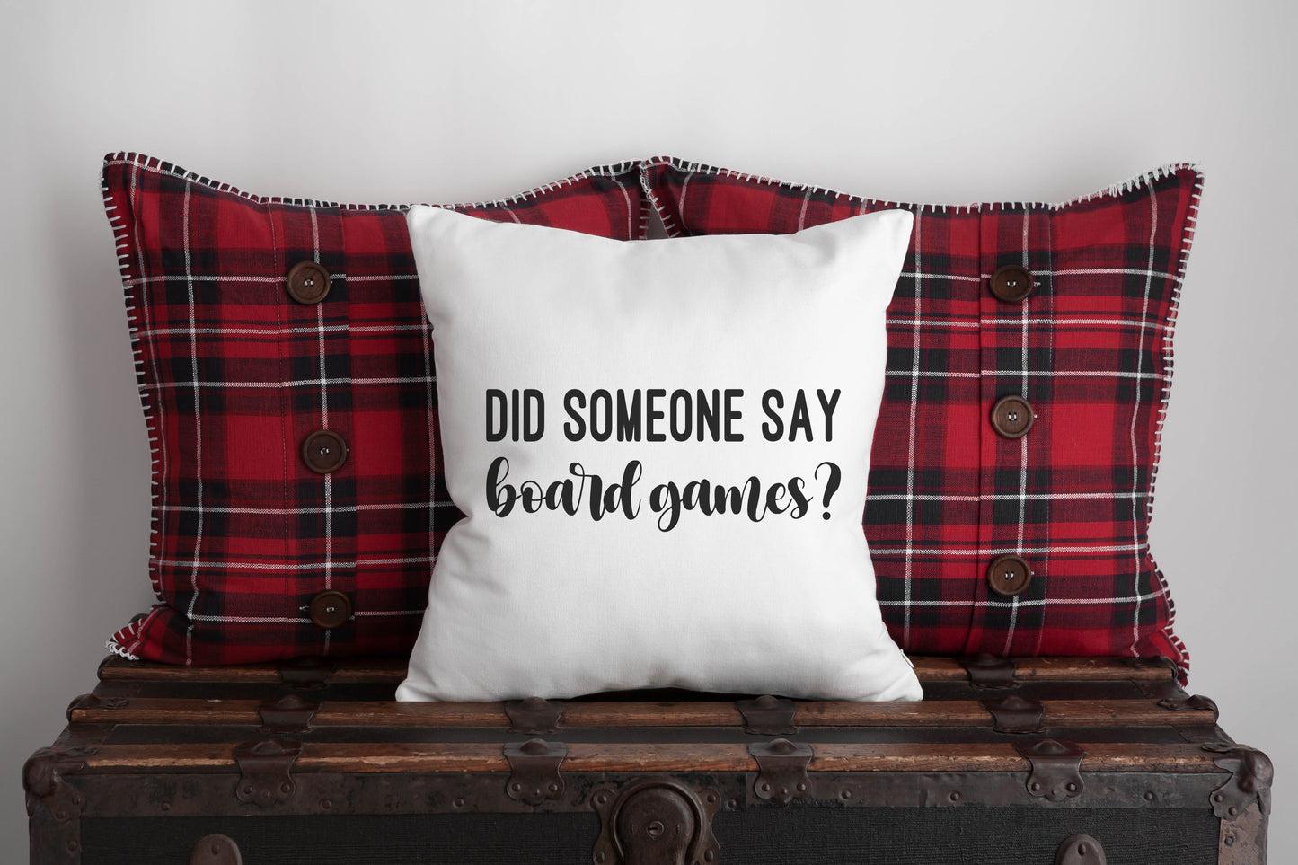 Did Someone Say Board Games? Pillow - Multiple Sizes