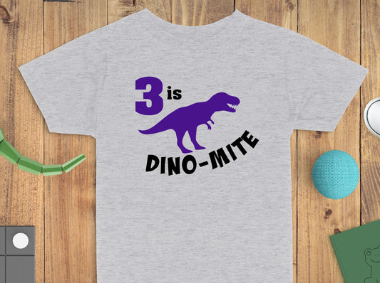 Dino-Mite Dinosaur Birthday Year Shirt