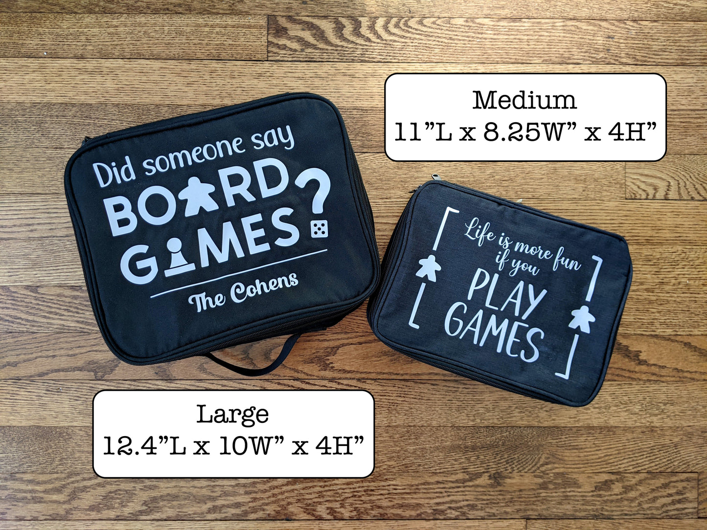 Board Game Travel Bag