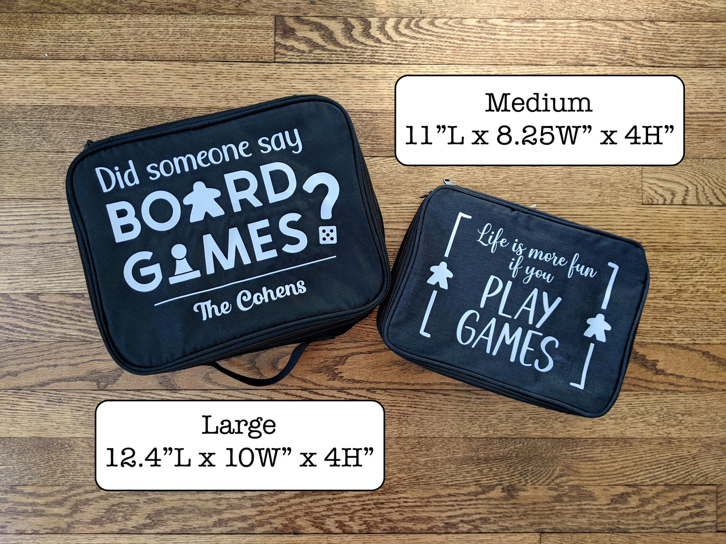 Board Game Travel Bag | CUSTOM DESIGN