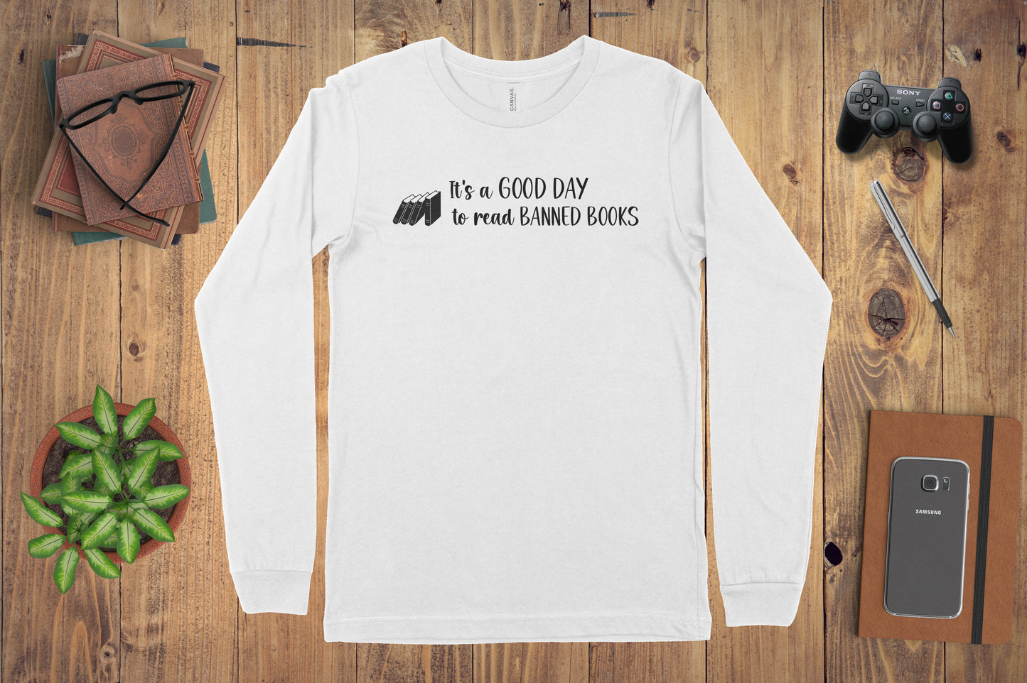 Good Day to Read Banned Books Shirt | All Sizes | Short & Long Sleeve