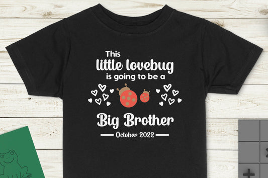 This Little Lovebug is Going to Be a Big Sibling Shirt