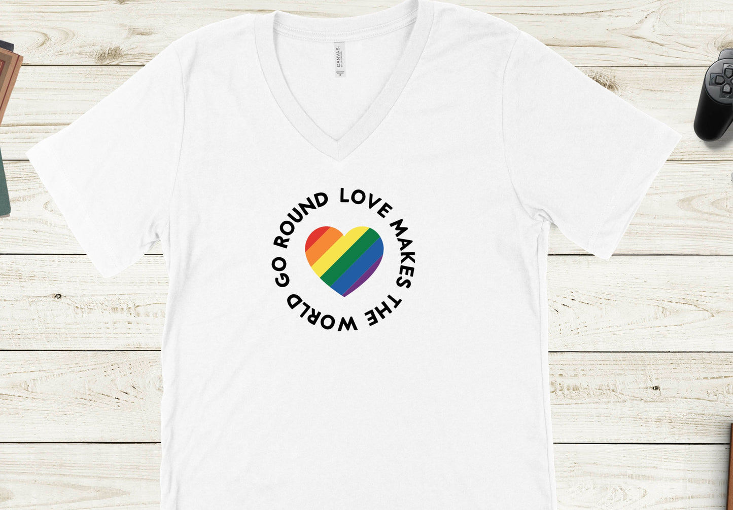 Love Makes the World Go Round Shirt | All Sizes