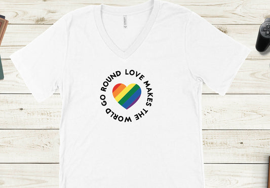 Love Makes the World Go Round Shirt | All Sizes