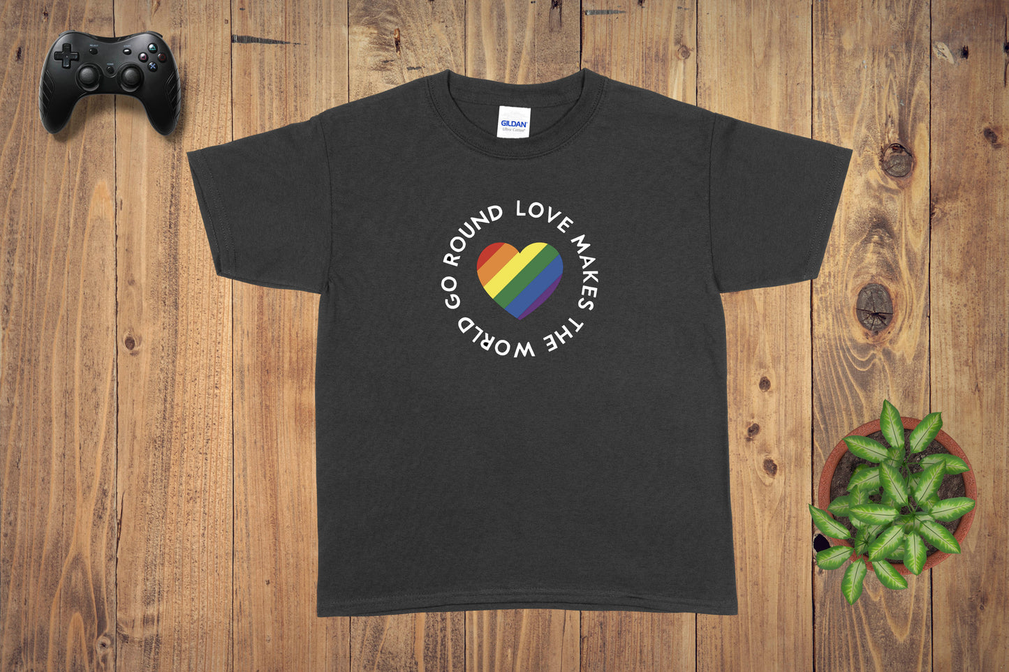 Love Makes the World Go Round Shirt | All Sizes