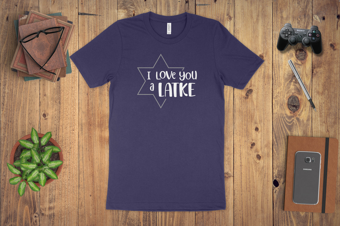 Love You a Latke | All Sizes | Short Sleeves