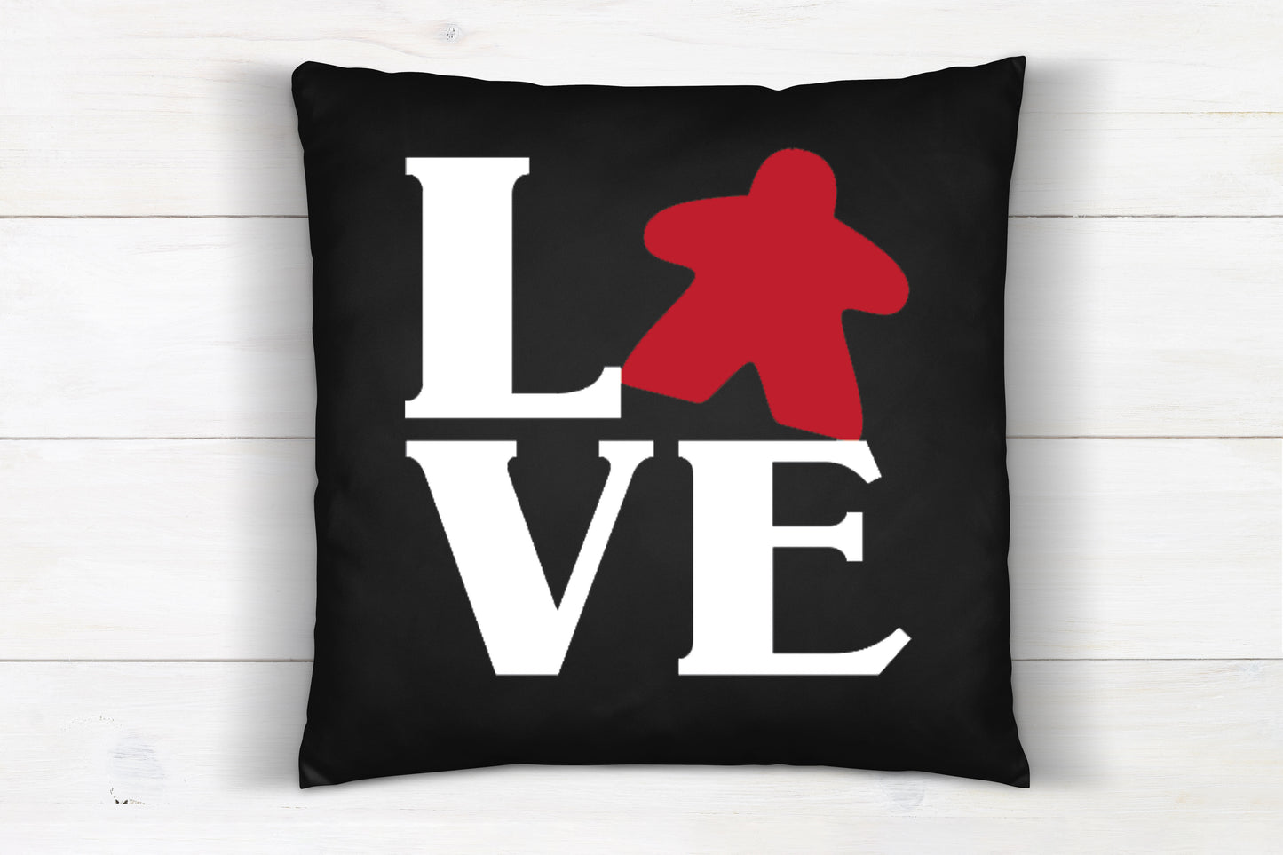 Meeple LOVE Pillow - 18"x18"