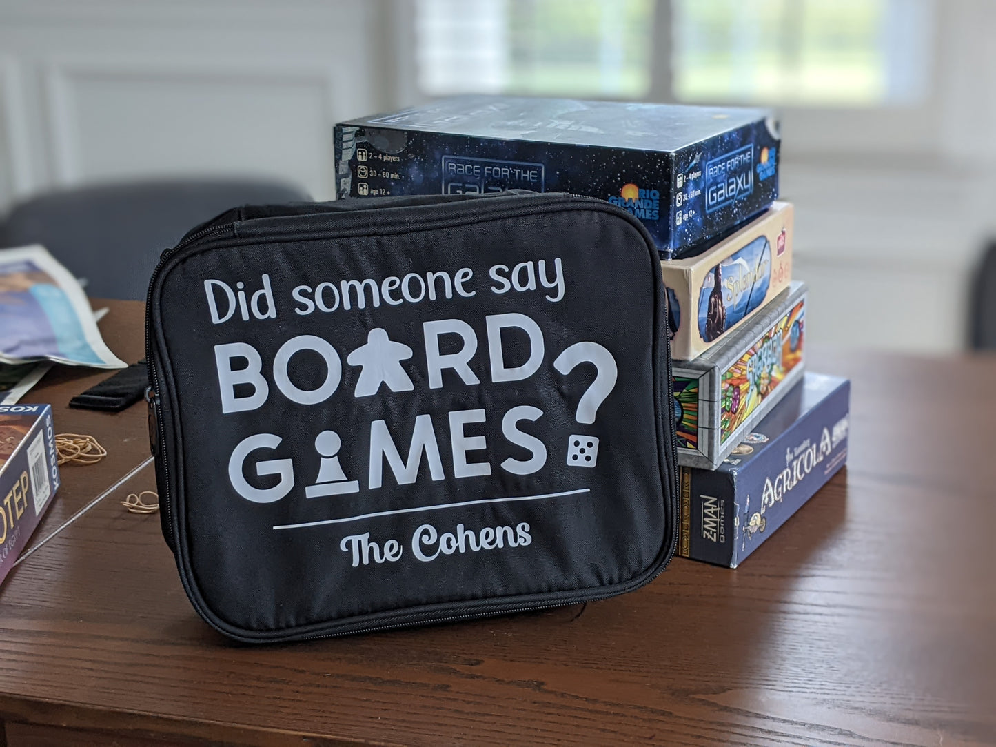 Board Game Travel Bag