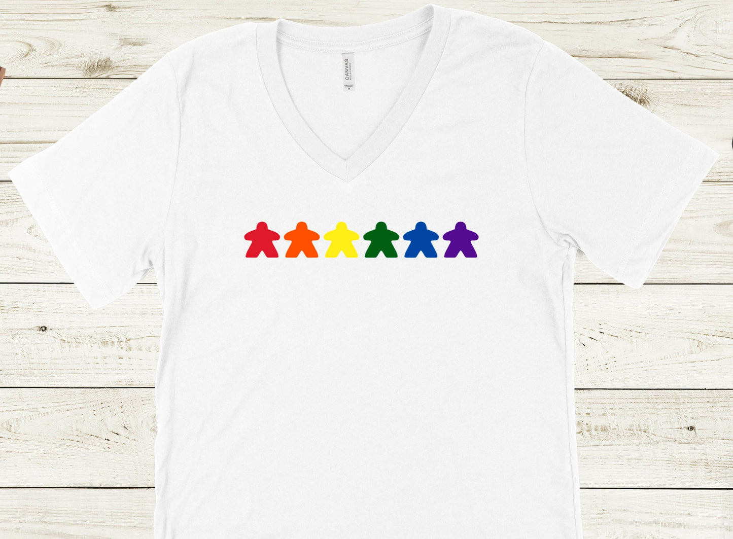 Rainbow Meeple Shirt