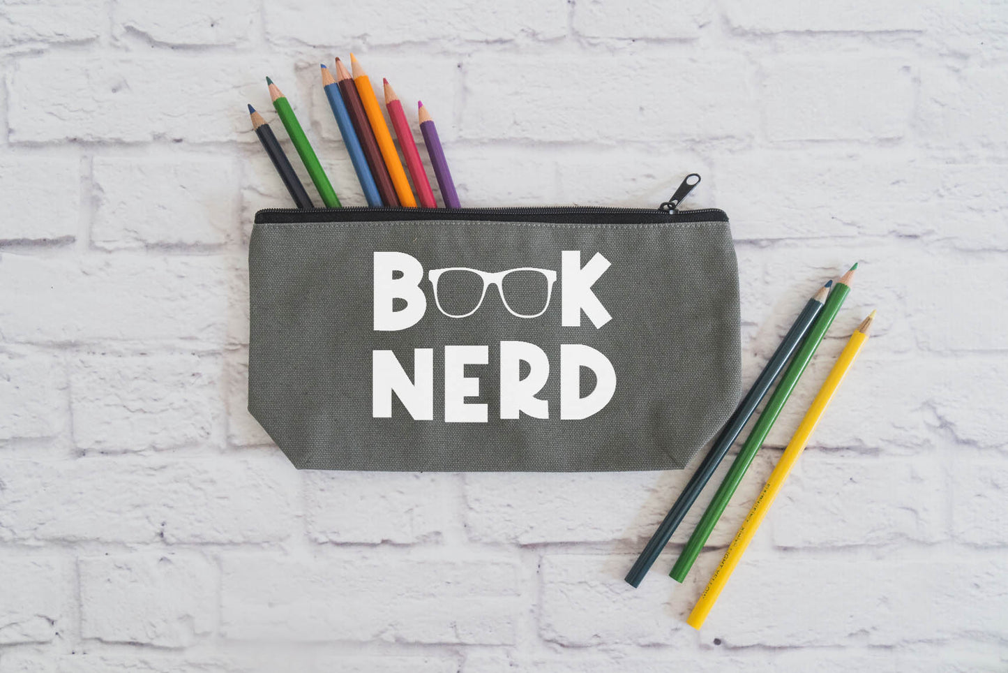 Book Nerd Zip Pouch