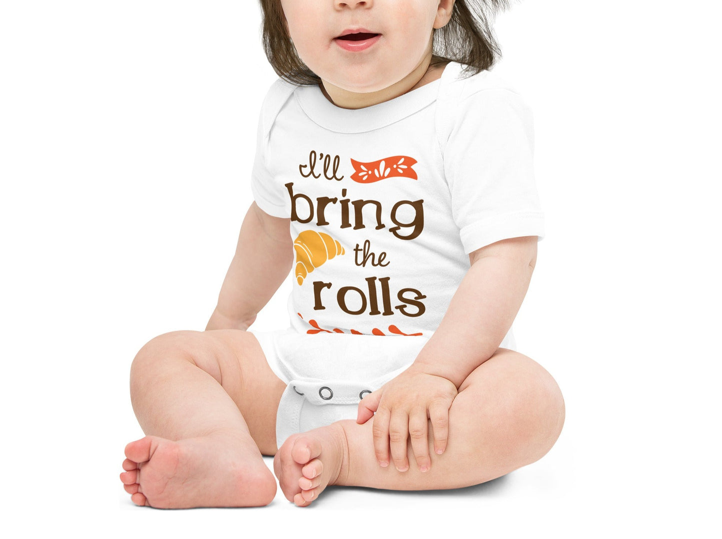 I'll Bring the Rolls Baby Bodysuit | Short Sleeves